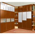 Hot Sale Design MDF or Melamine or lacquer Modern sliding mirror closet doors